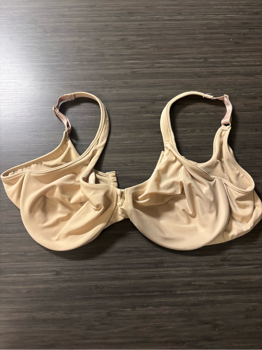 Bali Comfort Full Coverage Underwire Bra - Beige/Nude Size 40C